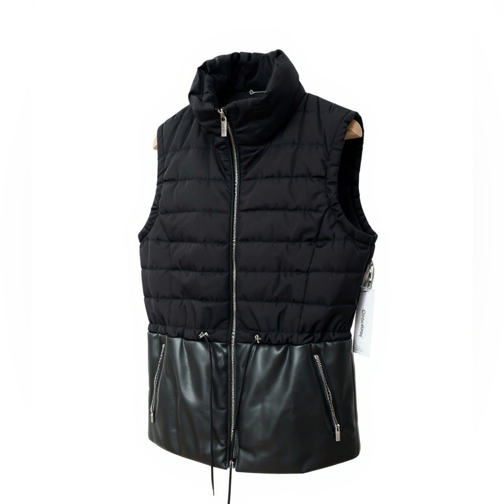 Calvin Klein Black Quilted Women's Vest